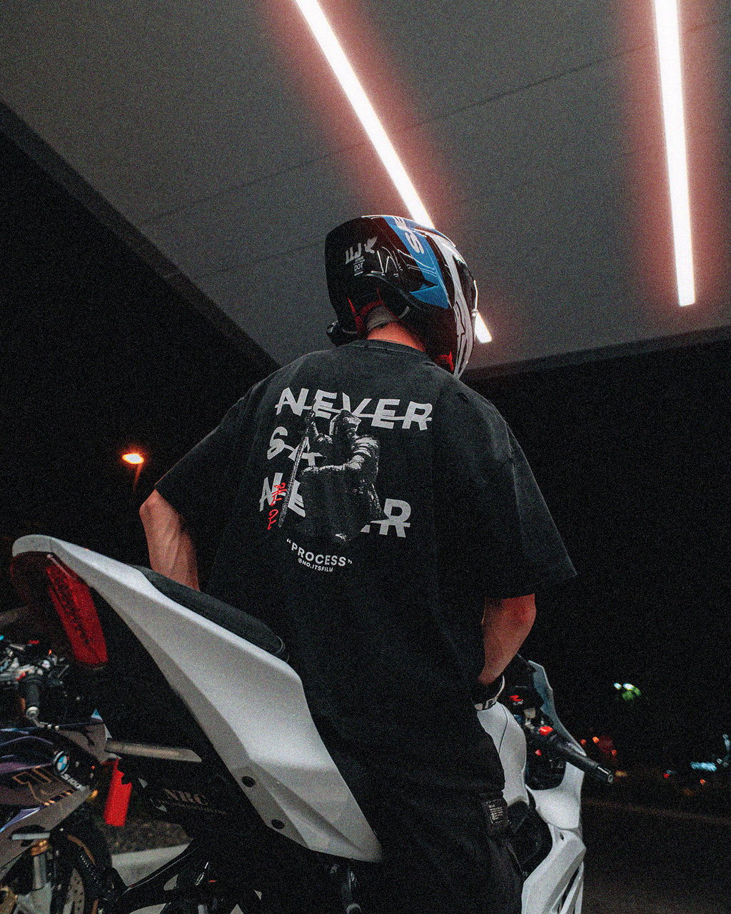 "Film" Never Say Never to the Process T-Shirt